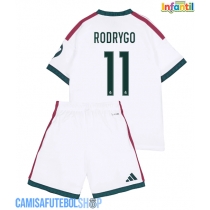 Camisa de time de futebol Real Madrid Rodrygo Goes #11 Replicas 1º Equipamento Infantil 2026-27 Manga Curta (+ Calças curtas)